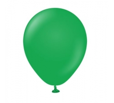 KALISAN 5" STANDARD GREEN LATEX BALLOONS 100CT