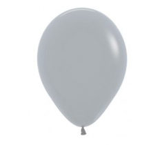 Sempertex Fashion Grey 5" Latex Balloons 100 Pack