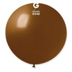 GEMAR 31" 1 LATEX BALLOON G30 brown #048