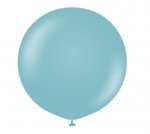 KALISAN 36" RETRO BLUE GLASS LATEX BALLOONS 2CT