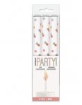 Rose Gold / Silver 15cm Ice Fountain Firework Candle 3 Pack