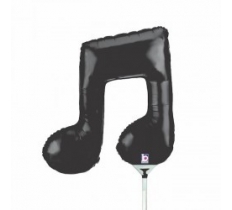 Music Black 14" Note