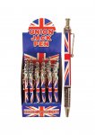 KING CORONATION UNION JACK PEN 14CM