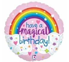 Glitter Magical Birthday Balloon