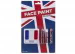 Union Jack Face Paint Makeup Set