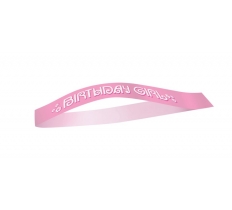 Birthday Girl Deluxe Satin Sash