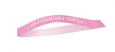 Birthday Girl Deluxe Satin Sash