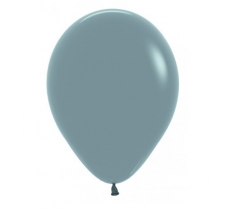 Sempertex 12" Pastel Dusk Blue Latex Balloons 50 Pack