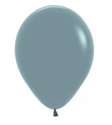 Sempertex 12" Pastel Dusk Blue Latex Balloons 50 Pack