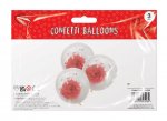 Confetti Heart Balloons 3pk