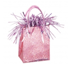 MINI GIFT BAG BALLOON WEIGHT PASTEL PINK