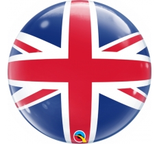 QUALATEX 22" UNION JACK SINGLE BUBBLE