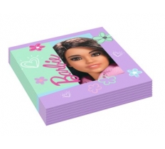 Barbie Sweet Life Luncheon Napkins 33cm 12Pack
