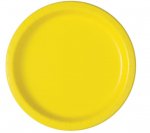 8 NEON YELLOW 7" PLAT