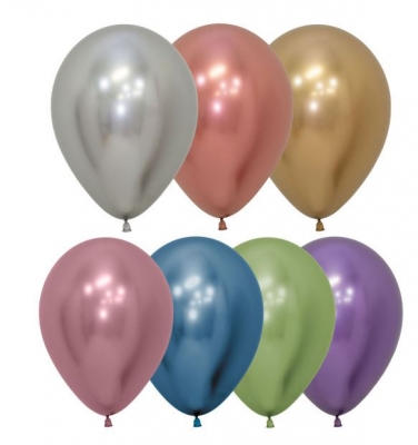 50 SEMPERTEX REFLEX 5" ROUND BALLOONS