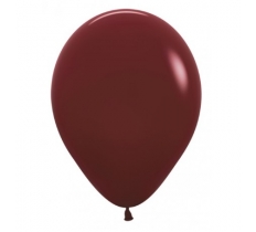 Sempertex 12" Merlot Latex Balloons 50 Pack