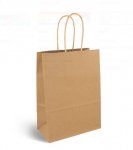 Kraft Brown Paper Party Bag with Matching Handles