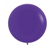 Fashion Colour Violet 24" Latex Balloons 60cm 3 Pack