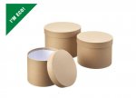 SYMPHONY HAT BOXES SET OF 3 KRAFT