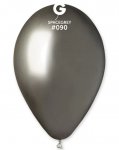 GEMAR 13" PK25 LATEX BALLOONS SHINY SPACE GREY #090