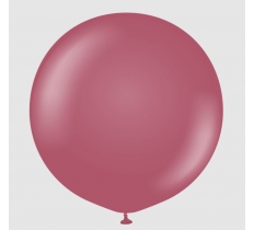 KALISAN 24" RETRO WILD BERRY BALLOON-2CT