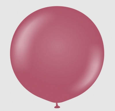KALISAN 24" RETRO WILD BERRY BALLOON-2CT