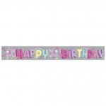 Happy Birthday Unicorn Banner