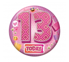 Badges 5.5cm - Age 13 Female