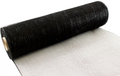 ELEGANZA DECO MESH 25CM X 9.1M (10YDS) BLACK