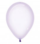 Crystal Pastel Lilac 350 Latex Balloons 12"/30cm - 50 Pack