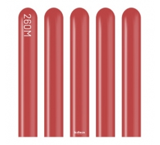 Kalisan 260 Modelling Standard Deep Red Balloon 100pc