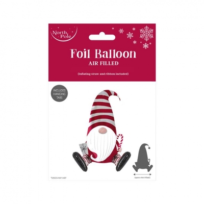 GONK SITTING FOIL BALLOON 42CM X 48CM
