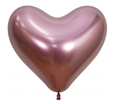 Reflex Heart 14" Pink 50 Pack