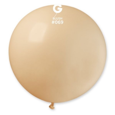 GEMAR 31" 1 LATEX BALLOON G30 blush #069