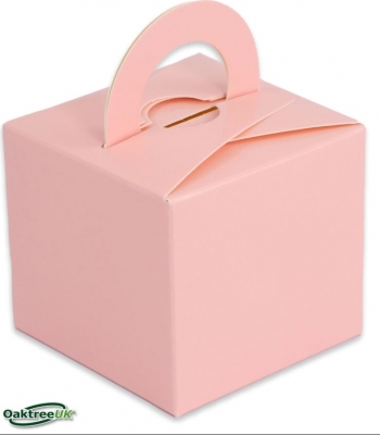 BALLOON/GIFT BOX MATTE PASTEL LT PINK X 10PCS