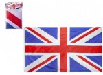 UNION JACK RAYON FLAG WITH GROMMETS 120CM X 75CM