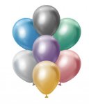 KALISAN 5" STANDARD MIRROR MIX LATEX BALLOON 100CT