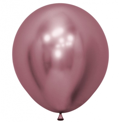 Reflex Pink Latex Balloons 18"/45cm- 15 Pack