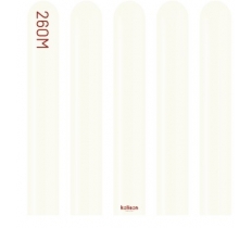 Kalisan 260 Modelling Retro White Balloon 100pc