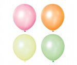 Neon 12" Standard Balloons In Assorted Colours 10 Pack