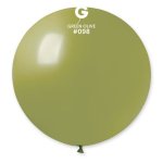 GEMAR 31" 1 LATEX BALLOON G30 green olive #098