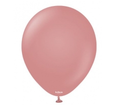 KALISAN 18" RETRO ROSEWOOD BALLOON - 25CT