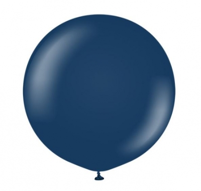 Kalisan 36" Standard Navy Blue Latex Balloons 2 Pack