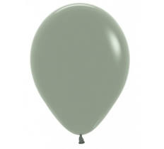 Sempertex 12" Pastel Dusk Laurel Green Latex Balloons 50Pack
