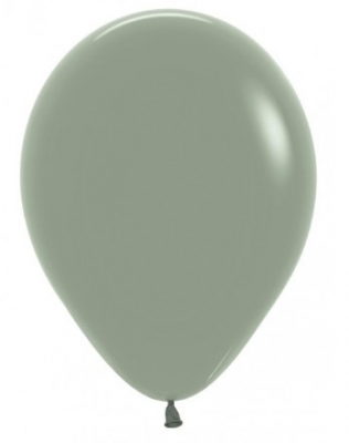 Sempertex 12" Pastel Dusk Laurel Green Latex Balloons 50Pack