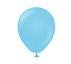 KALISAN 5" STANDARD BABY BLUE LATEX BALLOONS (100)