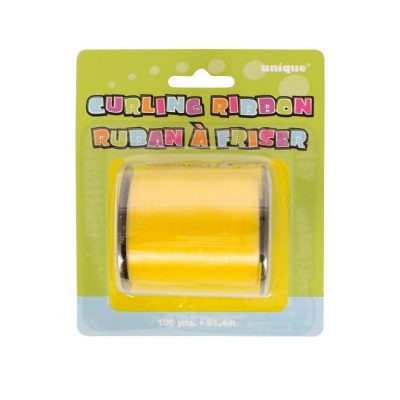 YELLOW CURLING RIBBON 100 YARDS