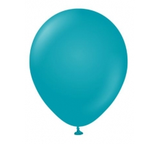 KALISAN 5" STANDARD TURQUOISE LATEX BALLOON 100CT