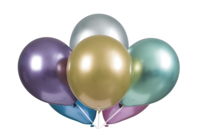 Platinum Assorted 11" Latex Balloon 25 Pack