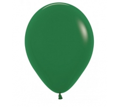 Sempertex 12" Fashion Forest Green Latex Balloons 12 Pack